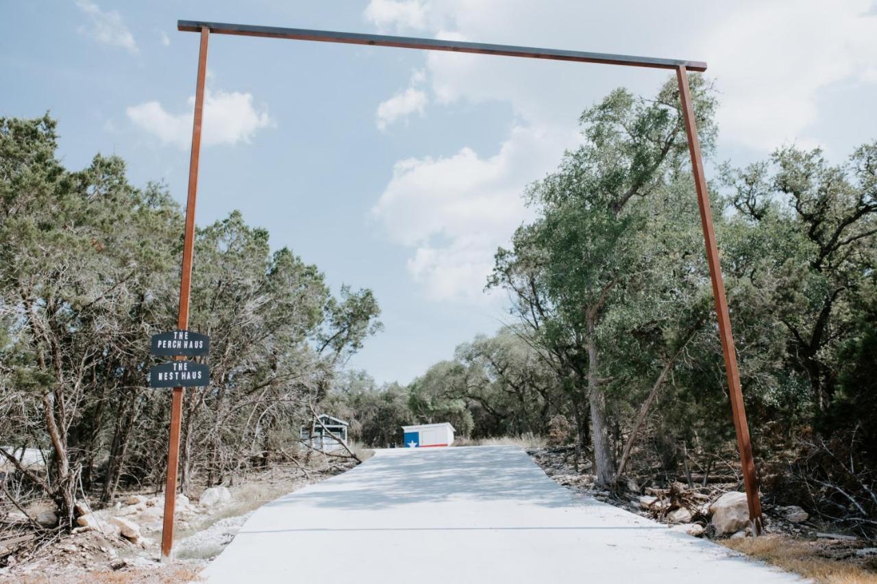 Nest - Texas Tiny House With A Big View Villa Spring Branch Exteriör bild